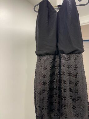 GUESS Black Sequin Dress